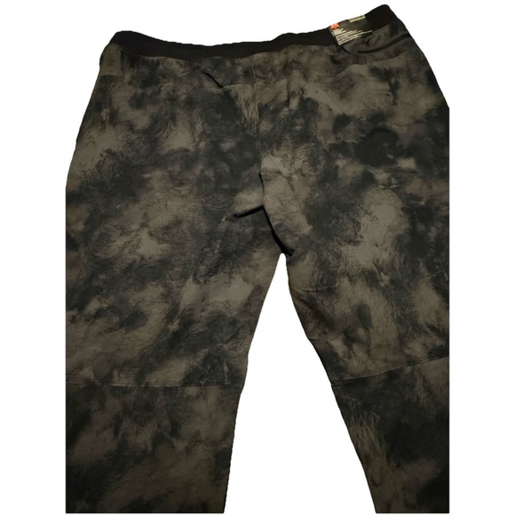 NWT $90 Under Armour Men's UA Elite Print Tapered Pant‎ 3XL Fitted Black Cloud - Picture 5 of 8